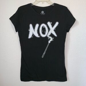 Teefury Harry Potter Nox Lumos T Shirt Glow Dark Wizarding World Fantastic Beast